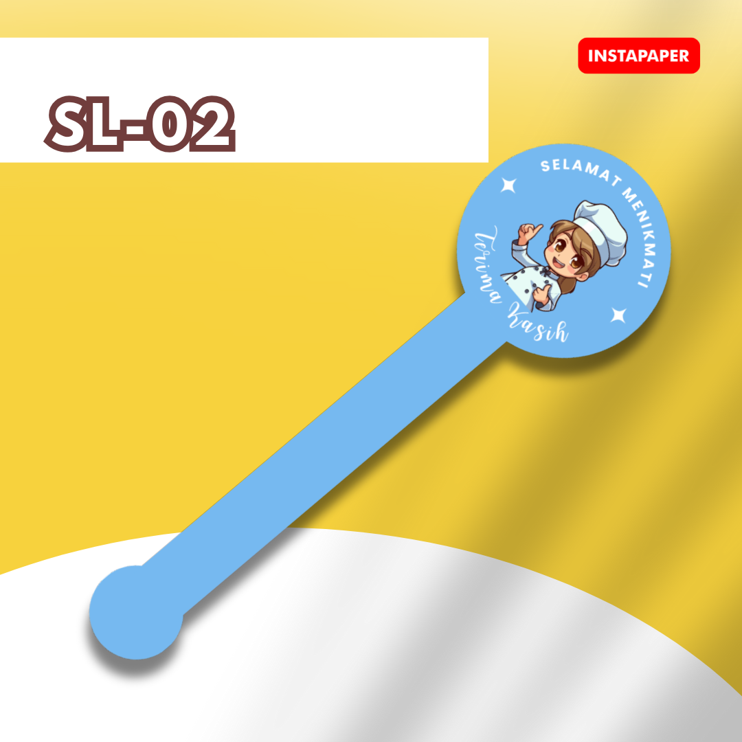 Gambar produk Cetak Kilat - Sticker Seal SELAMAT MENIKMATI isi 60pcs uk. 2,5x22cm stiker segel
