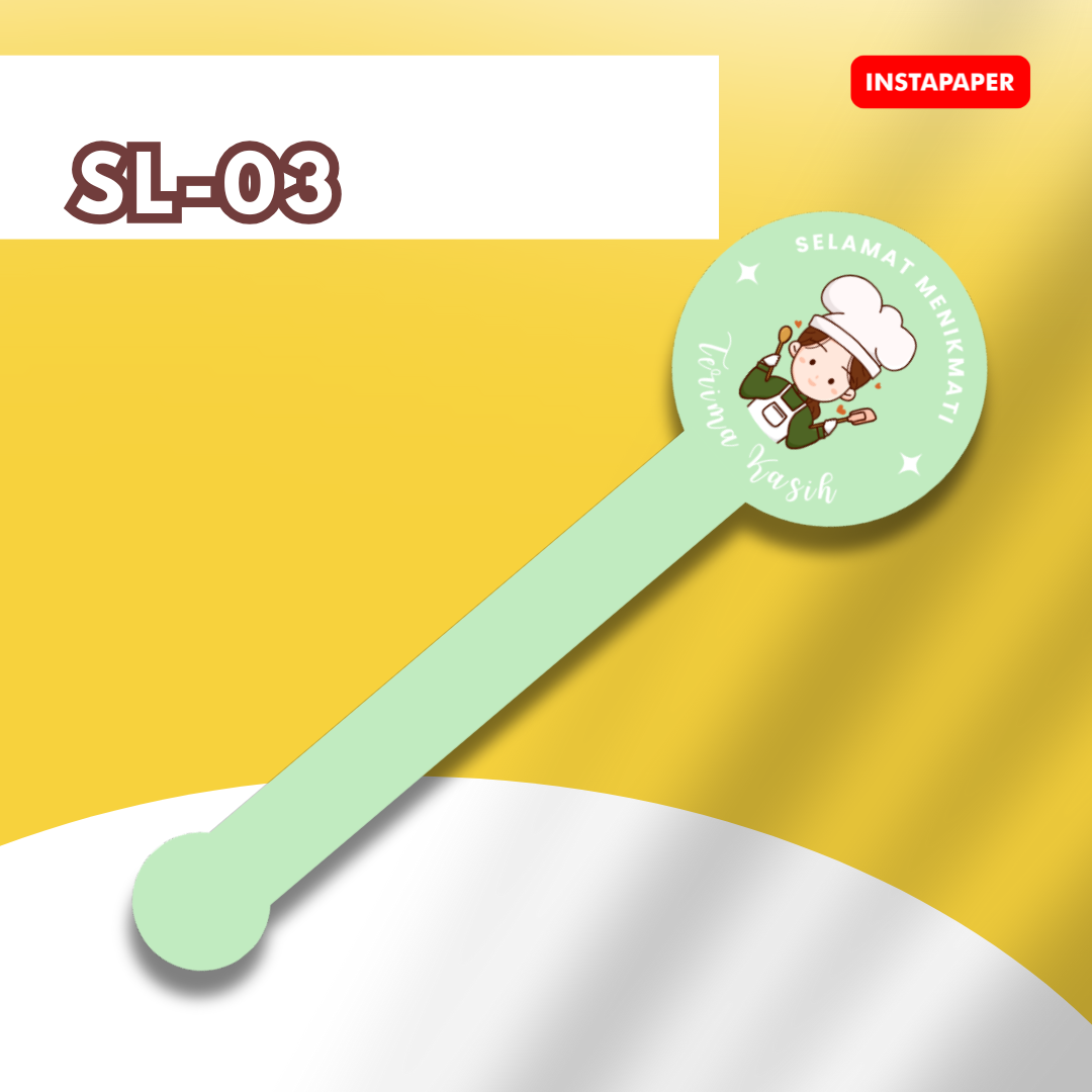 Gambar produk Cetak Kilat - Sticker Seal SELAMAT MENIKMATI isi 60pcs uk. 2,5x22cm stiker segel
