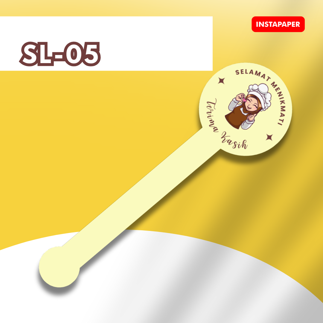 Gambar produk Cetak Kilat - Sticker Seal SELAMAT MENIKMATI isi 60pcs uk. 2,5x22cm stiker segel